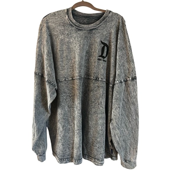 Disney Parks Other - Disney Parks Disneyland Resort Spirit Jersey Long Sleeve Men’s XXL Acid Wash